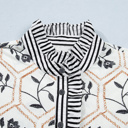  Patchwork Petals Button Top | S-XL