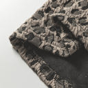  Textured Leopard Print Crew Neck Short Sleeve Top | S-XL