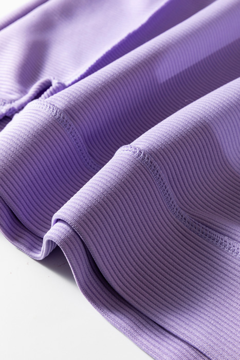 Ribbed Exposed Seam Detail Drop Shoulder Baggy Pullover |  S-XL