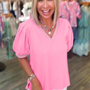  Sweetheart Puff Sleeve Top | S-XL