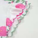  Floral  Print Scallop Trim Blouse | S-XL