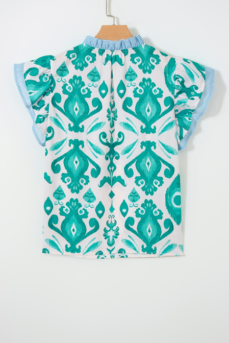 Bohemian Stripe Flutter Top | S-XL