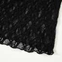  Asymmetric Panels Sheer Floral Lace Top | S-XL