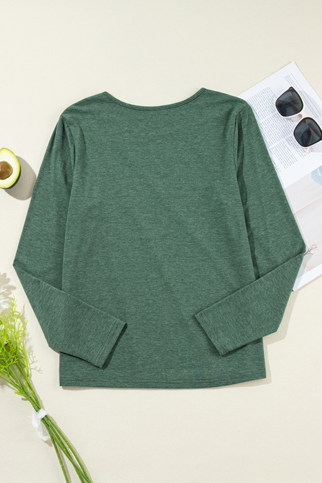 Autumn Asym Long Sleeve Top | S-2XL