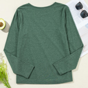  Autumn Asym Long Sleeve Top | S-2XL