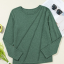  Autumn Asym Long Sleeve Top | S-2XL