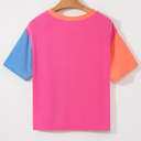  Corded Colorblock Crewneck Tee | S-XL