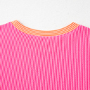  Corded Colorblock Crewneck Tee | S-XL
