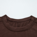  Sheer Lace Patchwork Casual Long Sleeve Tee | S- XL
