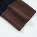  Sheer Lace Patchwork Casual Long Sleeve Tee | S- XL
