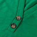  MY DREAM LIFE | Button V Neck Long Sleeve Top | S-XL