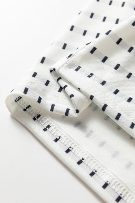 MY DREAM LIFE | Stripe Raglan Patchwork Long Sleeve Top | S-XL