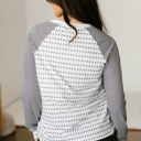  Spring Easy Patchwork Stripe Raglan Top | S-XL