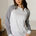  Spring Easy Patchwork Stripe Raglan Top | S-XL