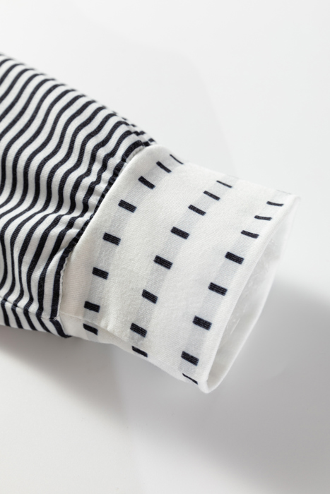 MY DREAM LIFE | Stripe Raglan Patchwork Long Sleeve Top | S-XL