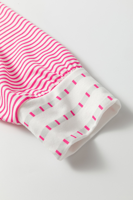 Spring Easy Patchwork Stripe Raglan Top | S-XL