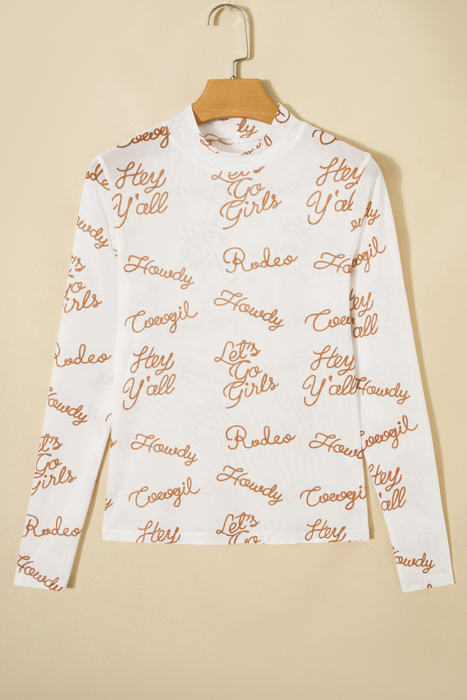 Hey Y’all Rodeo Mesh Top | S-XL