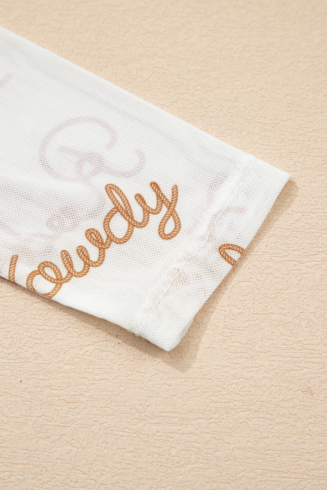 Hey Y’all Rodeo Mesh Top | S-XL