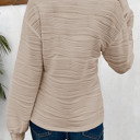  Soft Breeze Textured Zip pullover | S-XL