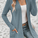  MY DREAM LIFE | Everyday Ribbed Pocket Cardigan | S-XL