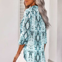  Snake Print Button Up Top | Free Shipping