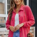  MY DREAM LIFE | Casual Waffle Knit Shirt | S-2XL