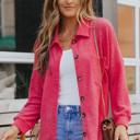  MY DREAM LIFE | Casual Waffle Knit Shirt | S-2XL