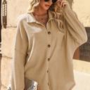  Casual Waffle Knit Shirt | S-2XL