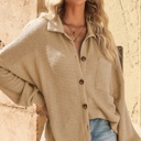  Casual Waffle Knit Shirt | S-2XL