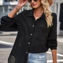  MY DREAM LIFE | Casual Waffle Knit Shirt | S-2XL