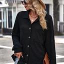  MY DREAM LIFE | Casual Waffle Knit Shirt | S-2XL