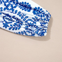  Vine Print Bohemian Puff Sleeve Blouse | S- XL