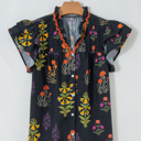  Flora Charm Lace Blouse | S-XL