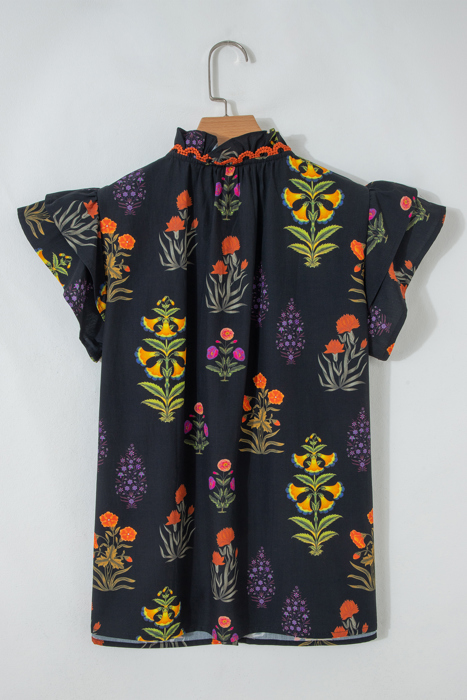 Flora Charm Lace Blouse | S-XL