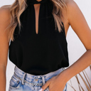  Keyhole Halter Neck Tank | S-XL