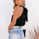 Keyhole Halter Neck Tank | S-XL