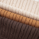  Colorblock Cable Knit Round Neck Sweater | S-XL