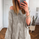  Hollow Out Knit Casual Sweater | S-XL