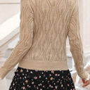  Pearl Lace Patchwork Sweater | S-XL