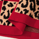  Checkerboard Short Sleeve Knit Sweater | S-XL