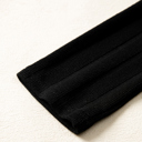  MY DREAM LIFE | Frilled Neck Ribbed Knit Patchwork Mini Dress | S-XL