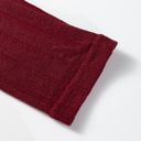  MY DREAM LIFE | Frilled Neck Ribbed Knit Patchwork Mini Dress | S-XL