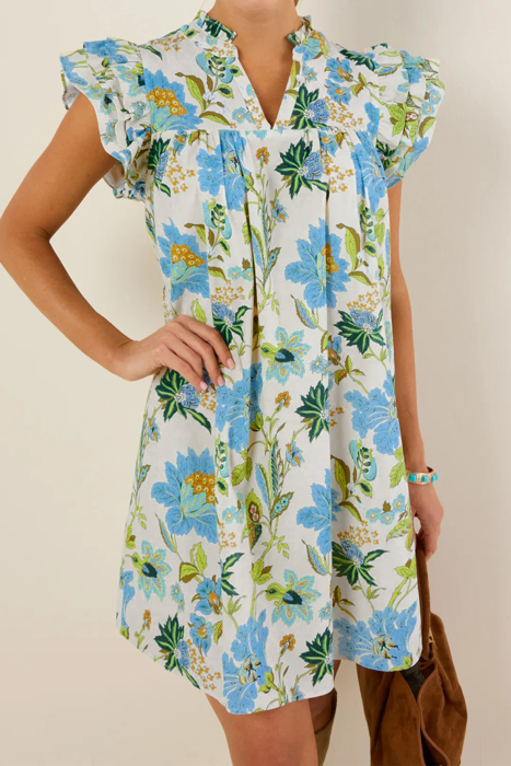 Springtime Serenade Pocketed Mini Dress | S-XL