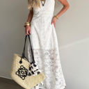  Lace Reverie Tie-Shoulder Dress | S-XL