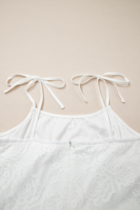 Lace Reverie Tie-Shoulder Dress | S-XL