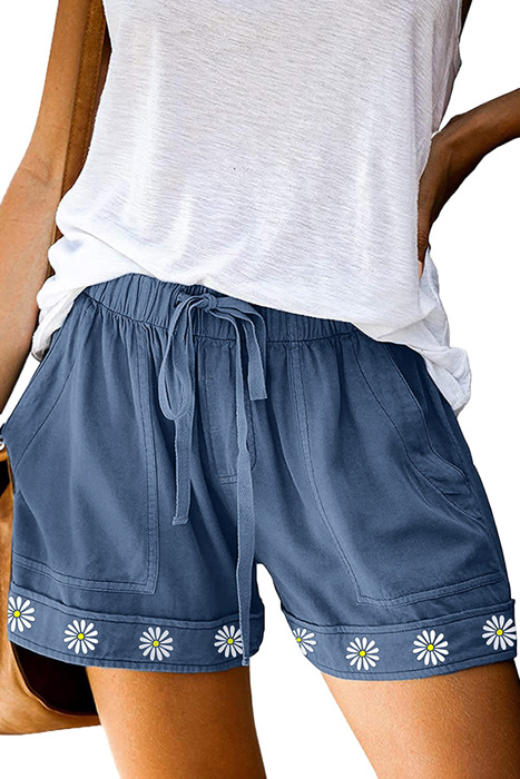 Daisy Daydream Drawstring Shorts | S-XL