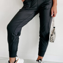  MY DREAM LIFE |High Waist Pocketed Joggers With Exposed Seam | S-XL