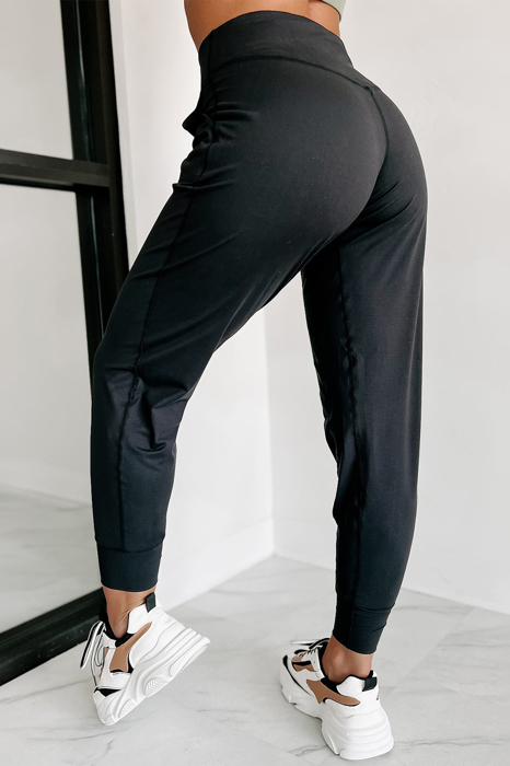 MY DREAM LIFE |High Waist Pocketed Joggers With Exposed Seam | S-XL