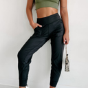  MY DREAM LIFE |High Waist Pocketed Joggers With Exposed Seam | S-XL