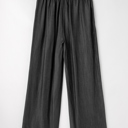  MY DREAM LIFE |Side Pockets High Waist Wide Leg Lightweight Jeans-Like Pants | S-XXL